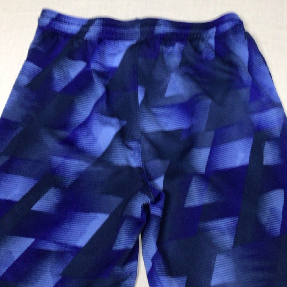 Blue Patterned Kids Shorts - Picture 3 of 9